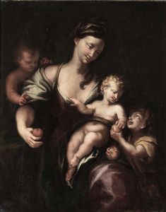 Piola Domenico - Madonna con il Bambino