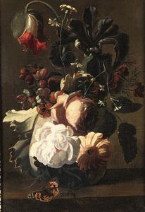 Verelst Simon Pietersz - Vaso di fiori