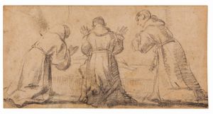 Cavedone Giacomo - Studio di tre monaci