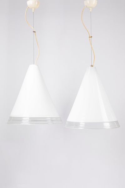 ,Renato Toso : Due sospensioni  - Asta Design e Arti Decorative - Associazione Nazionale - Case d'Asta italiane