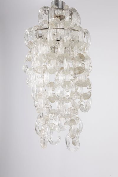 ,Fratelli Toso : Lampadario  - Asta Design e Arti Decorative - Associazione Nazionale - Case d'Asta italiane