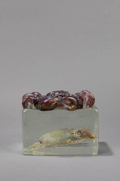 ,Gino Cenedese : Scultura in vetro sommerso  pezzo unico  - Asta Design e Arti Decorative - Associazione Nazionale - Case d'Asta italiane