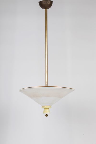 ,Tomaso Buzzi : Sospensione  - Asta Design e Arti Decorative - Associazione Nazionale - Case d'Asta italiane