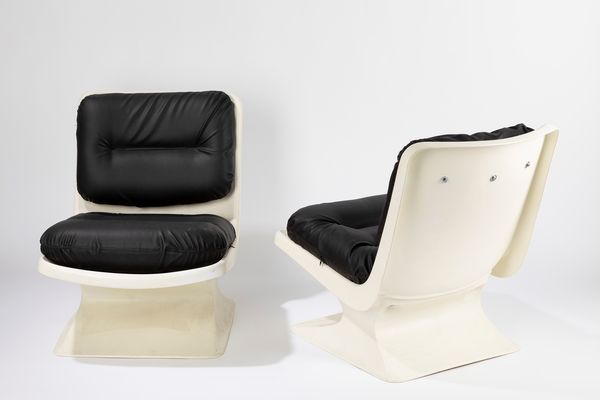 ,Albert Jacob : Coppia di poltrone  - Asta Design e Arti Decorative - Associazione Nazionale - Case d'Asta italiane