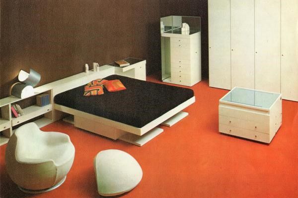 ,Claudio Salocchi : Camera da letto  - Asta Design e Arti Decorative - Associazione Nazionale - Case d'Asta italiane