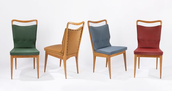 ,ISA, Bergamo : Tavolo e quattro sedie  - Asta Design e Arti Decorative - Associazione Nazionale - Case d'Asta italiane