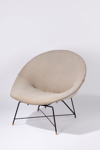 ,Augusto Bozzi : Poltrona  - Asta Design e Arti Decorative - Associazione Nazionale - Case d'Asta italiane