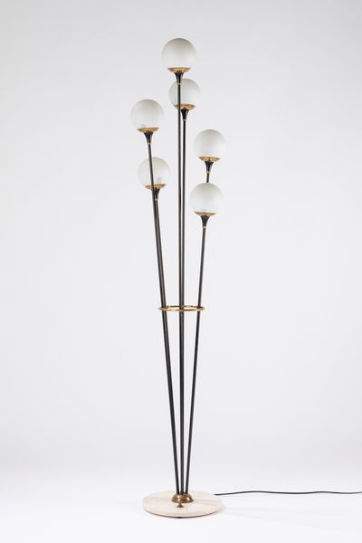 ,Stilnovo : Lampada da terra  - Asta Design e Arti Decorative - Associazione Nazionale - Case d'Asta italiane