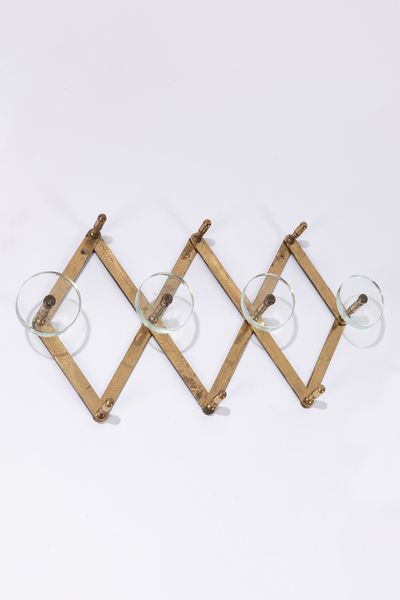 ,Manifattura Italiana : Attaccapanni  - Asta Design e Arti Decorative - Associazione Nazionale - Case d'Asta italiane
