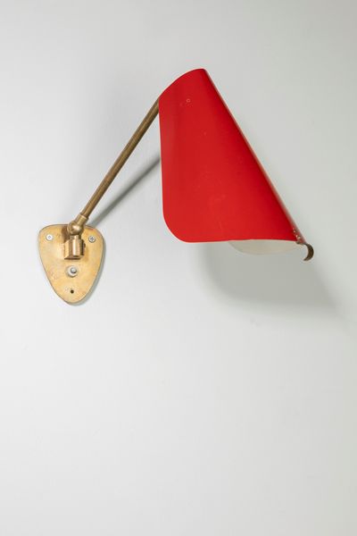 ,Gilardi & Barzaghi : Lampada da muro  - Asta Design e Arti Decorative - Associazione Nazionale - Case d'Asta italiane