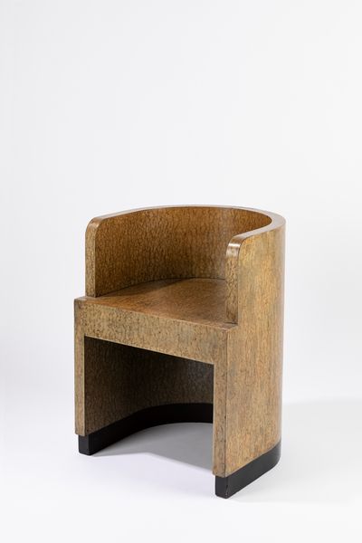 ,Giuseppe Pagano Pogatschnig; Gino Levi Montalcini : Poltrona  - Asta Design e Arti Decorative - Associazione Nazionale - Case d'Asta italiane