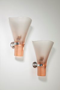 ,Tobia Scarpa - Due lampade da muro