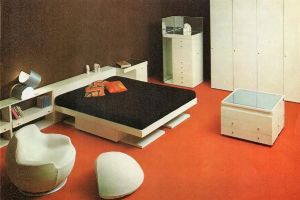,Claudio Salocchi : Camera da letto  - Asta Design e Arti Decorative - Associazione Nazionale - Case d'Asta italiane