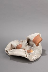 ,Carlo Zauli - Vaso sconvolto