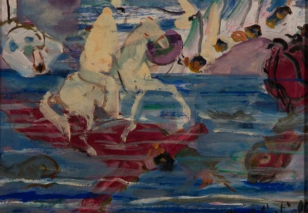 ,MARIO  CORTIELLO : Sogno subacqueo  - Asta Arte Moderna e Contemporanea - Associazione Nazionale - Case d'Asta italiane