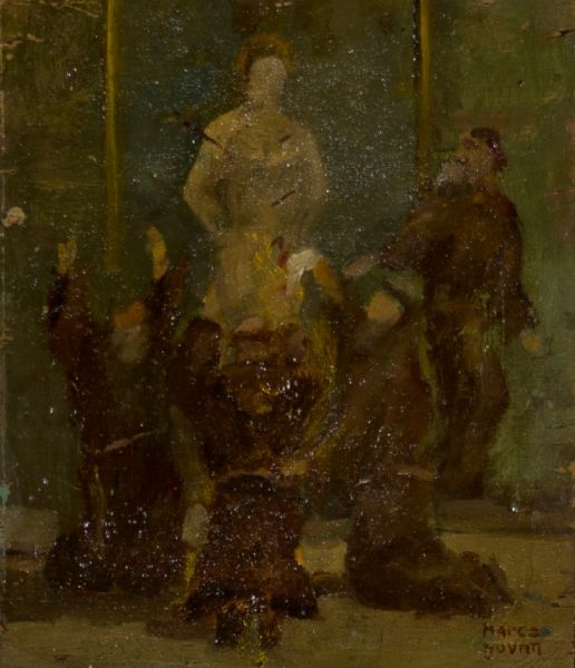 ,MARCO NOVATI : Soggetto religioso  - Asta Arte Moderna e Contemporanea - Associazione Nazionale - Case d'Asta italiane