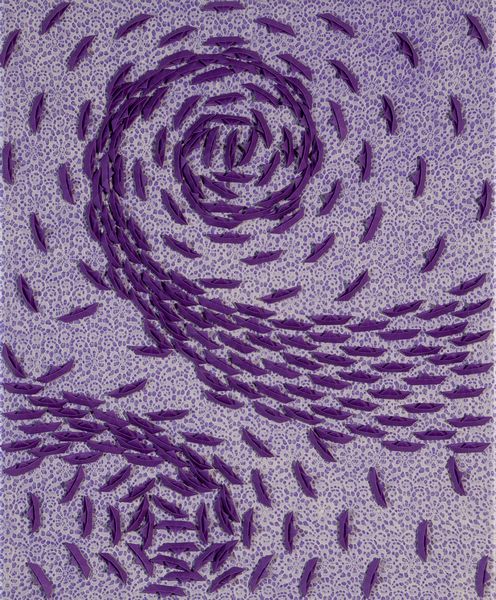 ,RICCARDO GUSMAROLI : Vortice viola  - Asta Arte Moderna e Contemporanea - Associazione Nazionale - Case d'Asta italiane