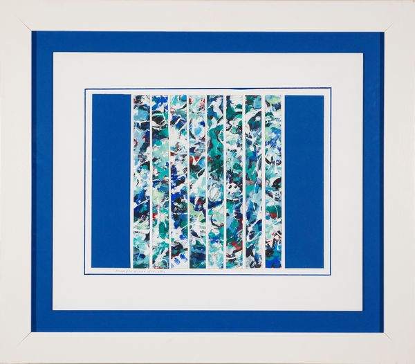 ,GILBERTO CASELLATO : Scomposizione astratta  - Asta Arte Moderna e Contemporanea - Associazione Nazionale - Case d'Asta italiane