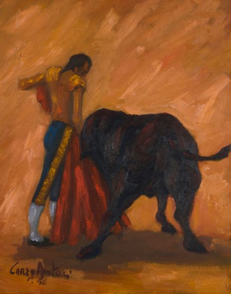 ,CARLO ANTOCI : Torero  - Asta Arte Moderna e Contemporanea - Associazione Nazionale - Case d'Asta italiane