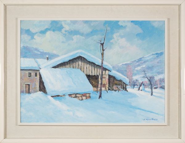 ,GILBERTO CASELLATO : Neve a Limana  - Asta Arte Moderna e Contemporanea - Associazione Nazionale - Case d'Asta italiane