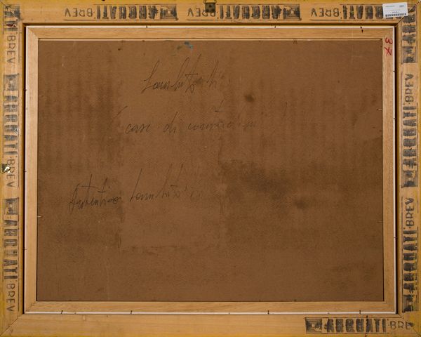 ,LAMBERTO LAMBERTI : Case di contadini  - Asta Arte Moderna e Contemporanea - Associazione Nazionale - Case d'Asta italiane