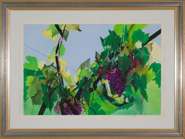 ,ANDREA  PAGNACCO : La vigna  - Asta Arte Moderna e Contemporanea - Associazione Nazionale - Case d'Asta italiane