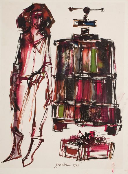 ,GIUSEPPE GAMBINO : Figura  - Asta Arte Moderna e Contemporanea - Associazione Nazionale - Case d'Asta italiane