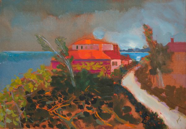 ,RENATO BORSATO : Vento agli Alberoni  - Asta Arte Moderna e Contemporanea - Associazione Nazionale - Case d'Asta italiane