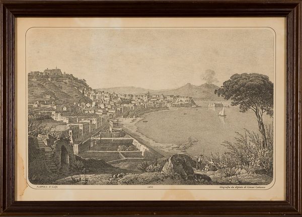 ,GIOSUE' CATTANEO : Napoli: il golfo  - Asta Arte Moderna e Contemporanea - Associazione Nazionale - Case d'Asta italiane