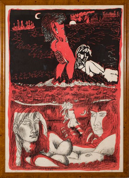 ,Tono Zancanaro : Selinuntea  - Asta Arte Moderna e Contemporanea - Associazione Nazionale - Case d'Asta italiane