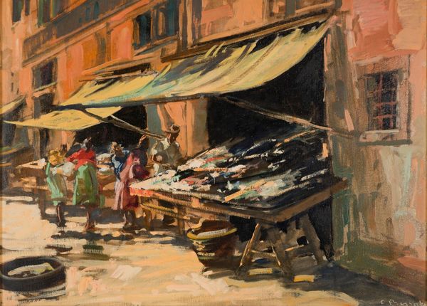 ,COSIMO PRIVATO : Mercato  - Asta Arte Moderna e Contemporanea - Associazione Nazionale - Case d'Asta italiane