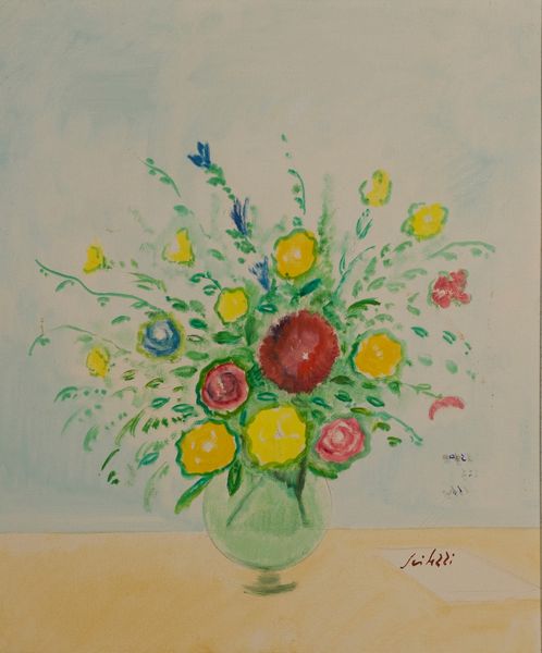 ,FIORAVANTE SEIBEZZI : Vaso di fiori  - Asta Arte Moderna e Contemporanea - Associazione Nazionale - Case d'Asta italiane