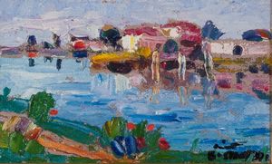 ,DINO COSTANTINI - Paesaggio di Mazzorbo