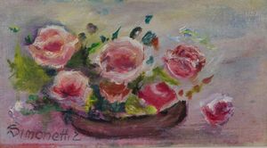 ,EZIO SIMONETTI - Fantasia di rose