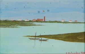 ,EZIO  RIZZETTO : Soggetti vari  - Asta Arte Moderna e Contemporanea - Associazione Nazionale - Case d'Asta italiane