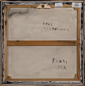 ,ENNIO FINZI : Luce vibrazione  - Asta Arte Moderna e Contemporanea - Associazione Nazionale - Case d'Asta italiane