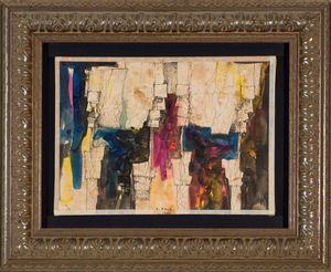 ,CARLO PACE : Figure totemiche  - Asta Arte Moderna e Contemporanea - Associazione Nazionale - Case d'Asta italiane