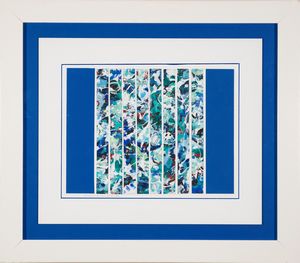 ,GILBERTO CASELLATO : Scomposizione astratta  - Asta Arte Moderna e Contemporanea - Associazione Nazionale - Case d'Asta italiane