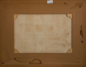 ,FAUSTO MARIA CASOTTI CAURI : Ponte Sublicio 1966, Marina 1965  - Asta Arte Moderna e Contemporanea - Associazione Nazionale - Case d'Asta italiane