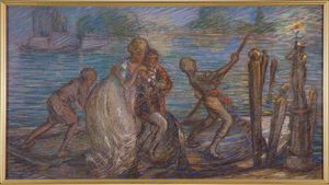 ,ADRIEN GODIEN : Carnevale a Venezia  - Asta Arte Moderna e Contemporanea - Associazione Nazionale - Case d'Asta italiane