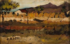 ,C. RIGHI : Paesaggi  - Asta Arte Moderna e Contemporanea - Associazione Nazionale - Case d'Asta italiane