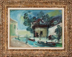 ,ALDO RADI : Paesaggio  - Asta Arte Moderna e Contemporanea - Associazione Nazionale - Case d'Asta italiane