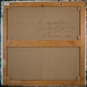 ,RINO SERNAGLIA : Positivo-Negativo  - Asta Arte Moderna e Contemporanea - Associazione Nazionale - Case d'Asta italiane