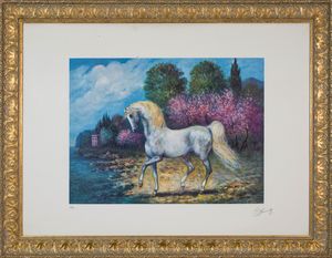 ,Giovan Francesco Gonzaga : Cavallo  - Asta Arte Moderna e Contemporanea - Associazione Nazionale - Case d'Asta italiane