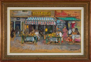 ,Silvio CONSADORI : Burano  - Asta Arte Moderna e Contemporanea - Associazione Nazionale - Case d'Asta italiane