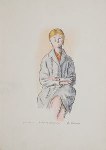 ,ANTONIO BUENO - Figura di donna