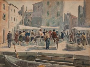 ,Silvio CONSADORI - Mercato del pesce