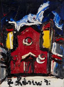 ,GUSTAVO  BOLDRINI : Chiesa  - Asta Arte Moderna e Contemporanea - Associazione Nazionale - Case d'Asta italiane