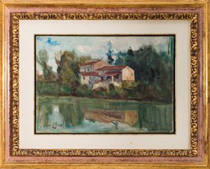 ,CARLO CHERUBINI : Paesaggio  - Asta Arte Moderna e Contemporanea - Associazione Nazionale - Case d'Asta italiane