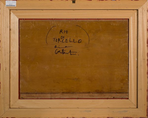 ,DINO COSTANTINI : Rio di Torcello  - Asta Grafica e Multipli d'Autore - Associazione Nazionale - Case d'Asta italiane